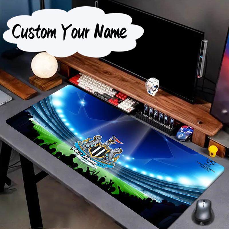 Custom Name Mouse Pad Dynamic Newcastle Football  Mouse Pad, Gaming Mouse Pad, Keyboard Pad, Desk Decor for Computer Notebook Fan Birthday Gift