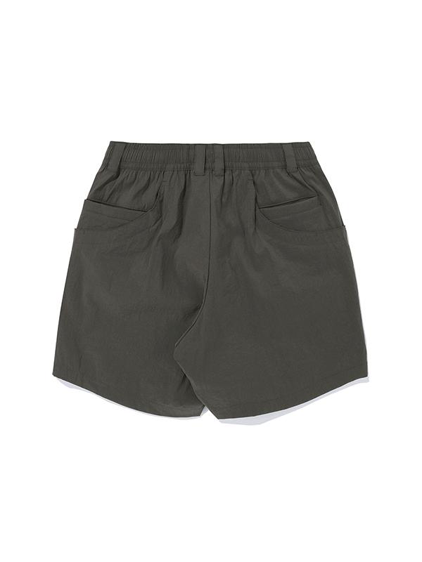 BBC EARTH [Carter Ii] Layered Shorts_Khaki