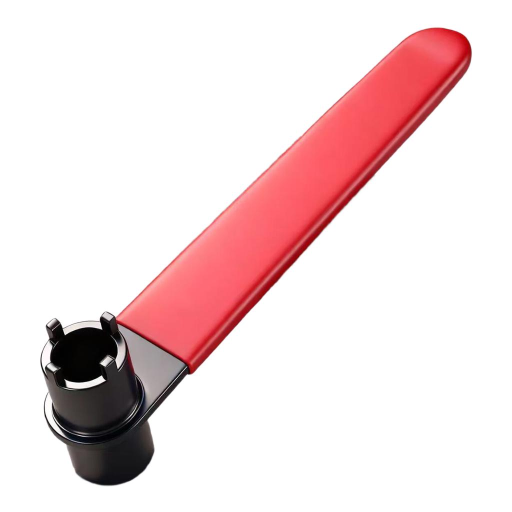 180mm Länge 4-Zahn & Sechskant-Steckschlüssel Winkel grinder Demontagewerkzeug Ergonomischer Griffschlüssel für effizienten Betrieb
