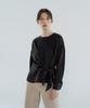 YOUNESS Tie-Waisted Blouse