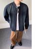 Unisex Retro American Style Distressed Denim Jacket - Autumn Loose Fit, Trendy & Versatile Outerwear