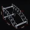 Clear Acrylic Neutral Pen Holder Eyebrow Pencil Display Stand Ballpoint Pen Storage Rack Shelf Supermarket Store Display Stand
