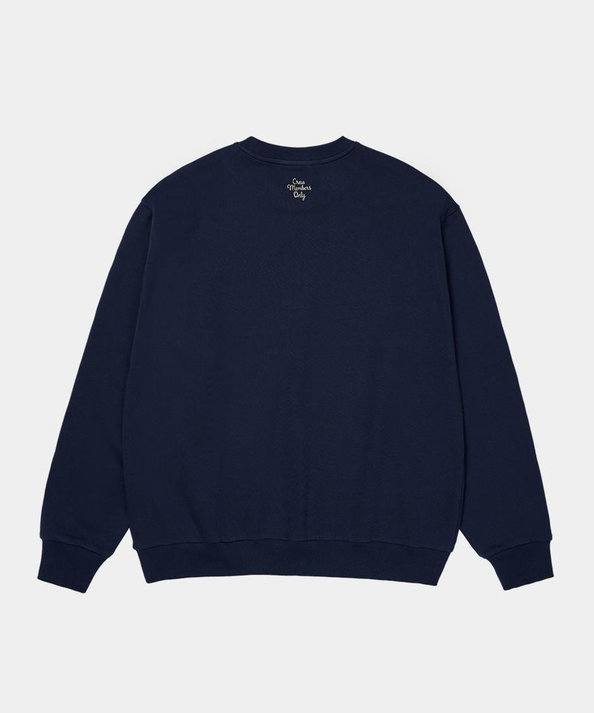 CREW MEMBERS ONLY Small Logo Mtm Navy