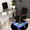 1pc Office Carpet Chair Mats Floral Butterfly Night Sky Perfect for Decorating Office Chairs, Living Rooms, Or Bedrooms