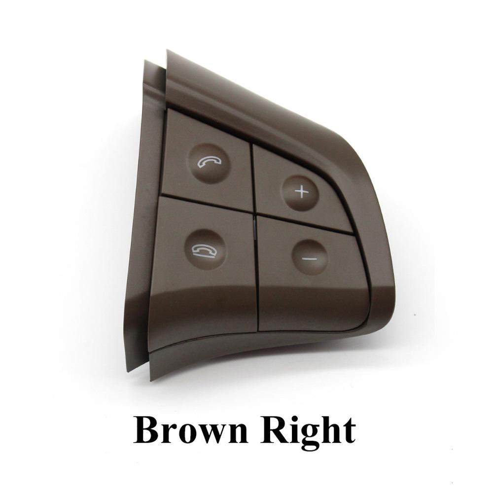 

Многофункциональные кнопки переключения рулевого колеса, ключ управления, автомобильные аксессуары для Mercedes Benz ML RB Class W164 W245 Brown Right