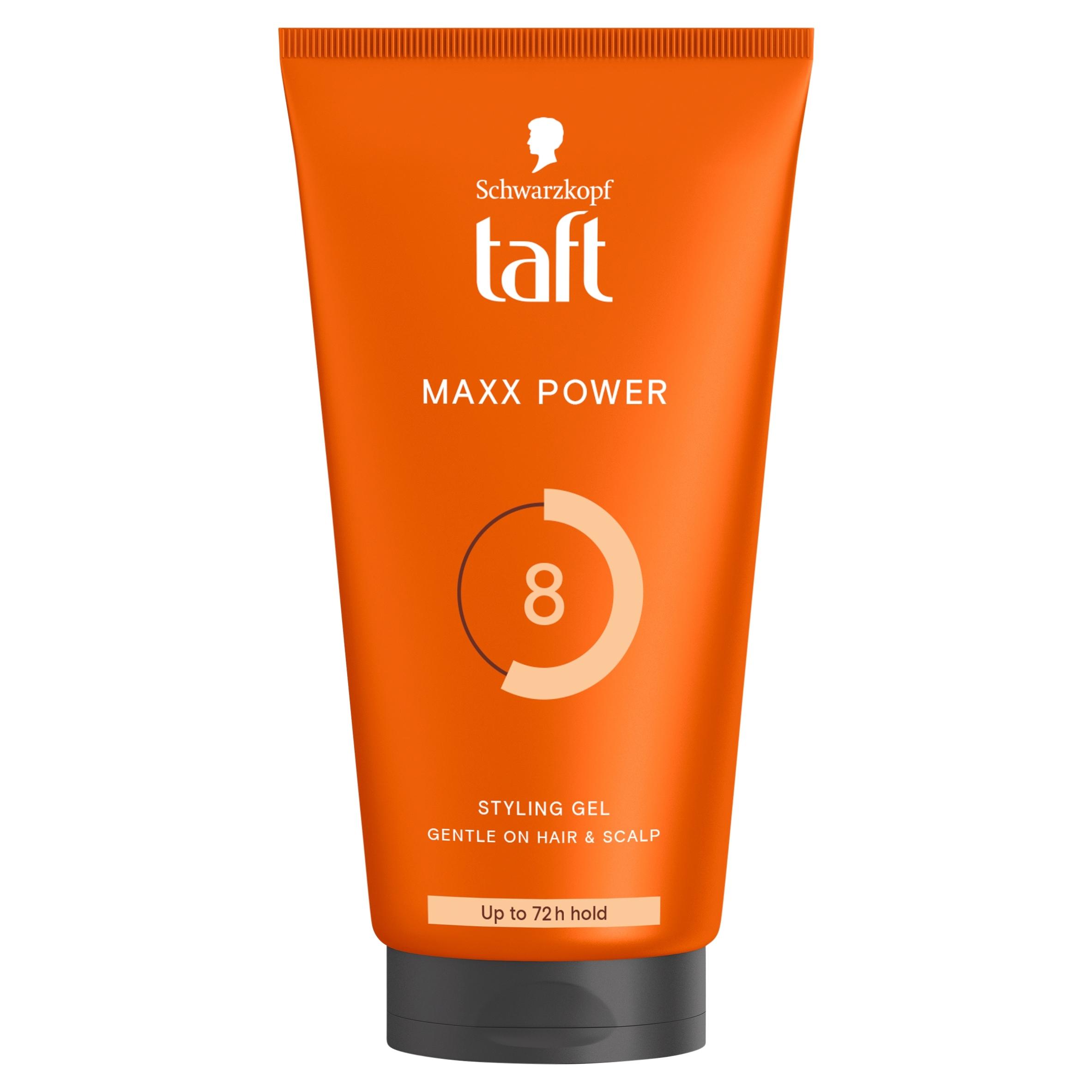 Schwarzkopf Taft Maxx Power Gel pour Cheveux, Niveau de Maintien: 8/15 150 150 ml