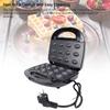 3 In 1 Breakfast Maker Nut Panini Waffle Maker Machine Non Stick Easy To Clean Breakfast Station