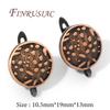 NEW Antique Bronze Earrings Accessories Shvenzy Earwires Fasteners For Earring Findings For DIY Earrings Hooks Women's Jewelry
