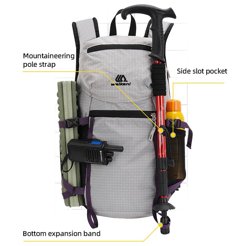 Outdoor Cycling Mountaineering Sports Hiking Backpack Men Women Large Camping Trekking Rucksack Running Climbing   Training Bags