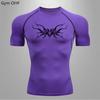 Man Compression T Shirt Gym Fitness Training Running Quick Drying Sports Shirt Summer Shaping Slimming Comfortable Men T Shirts