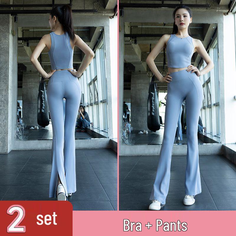 Conjunto de Fitness de Verano de Alta Gama para Mujer - Secado Rápido para Yoga y Pilates - Ropa Exterior de Manga Corta
