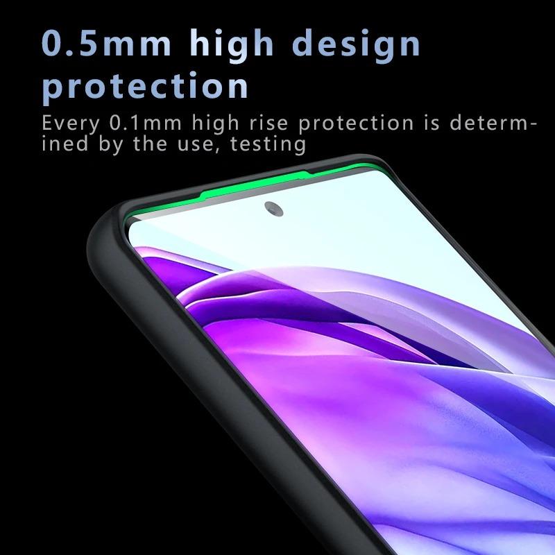 Luxury Armor Acrylic Case for OPPO Reno 13F 13 Pro Shockproof Airbags Matte Clear Hard Back Cover for Reno13 F 12 FS 12F Transparent Bumper Shell