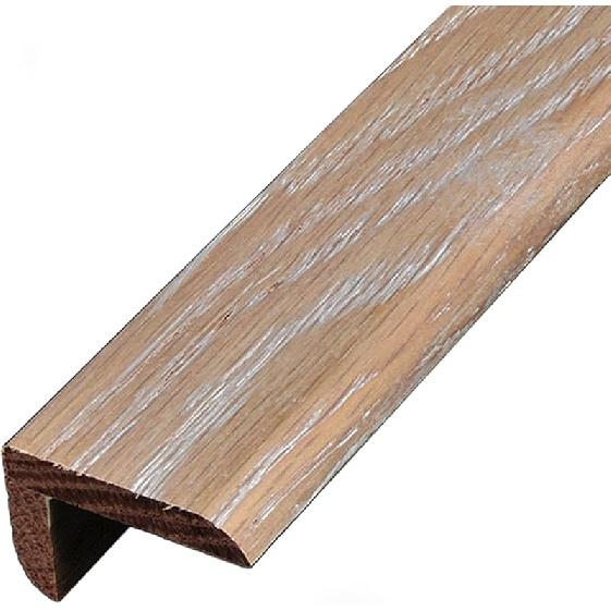 Hardwood Safety Stair Step Transition Strip, L-Shaped Traditional Wood Edge Reducer, Eco-Friendly Edge Trim Strip, Edge Protection Decoration