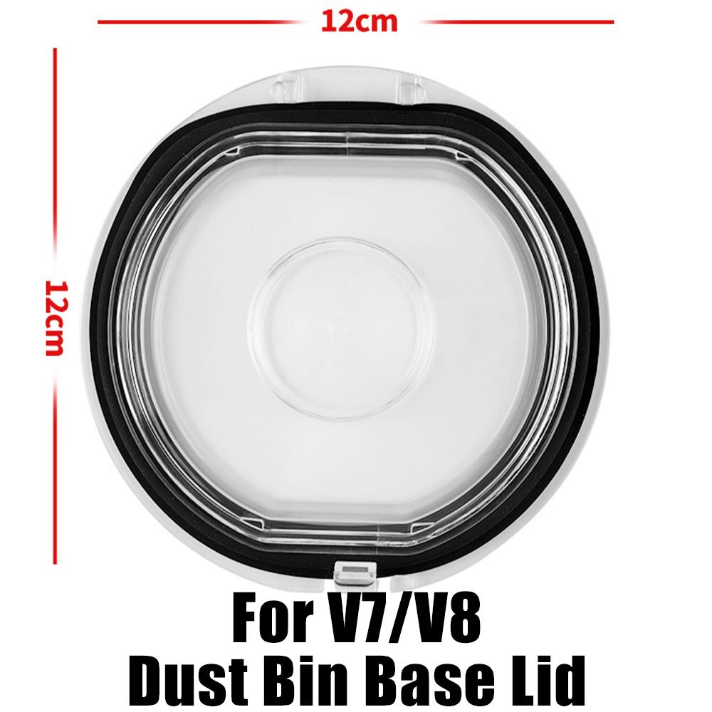 Inel de etanșare superior fix pentru recipientul de praf și capac de bază pentru aspiratorul Dyson V6 V7 V8 V10 V11 V15, piesă de schimb de înlocuire pentru cupa de praf