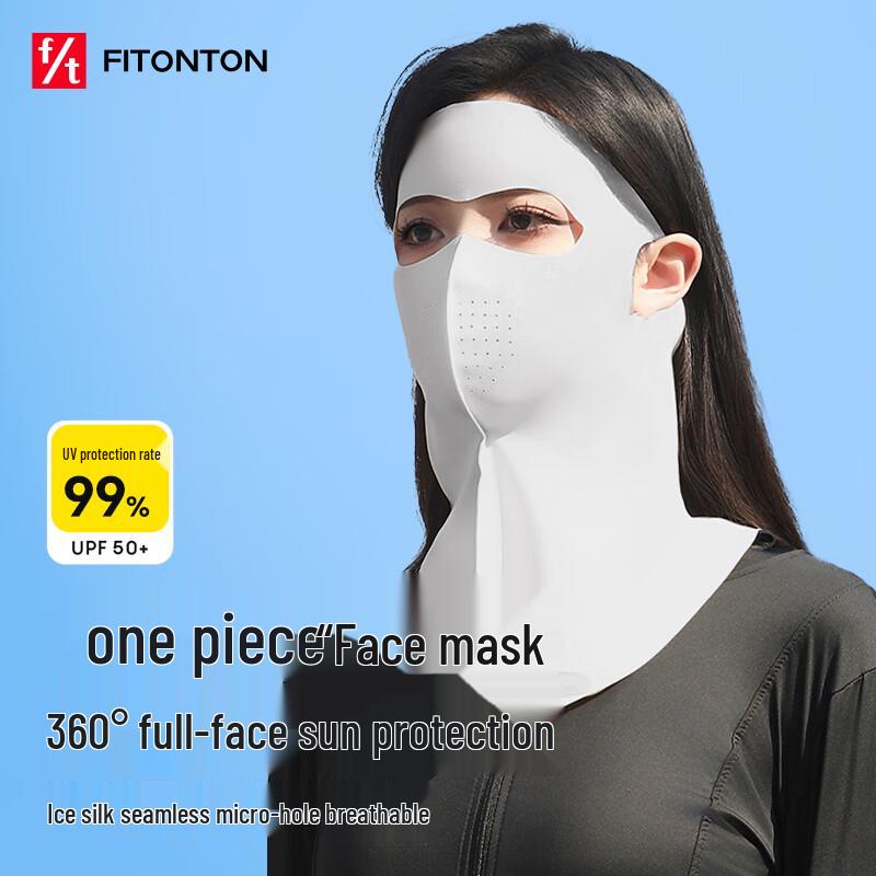 FitonTon Women s UV Protection Ice Silk Face Mask