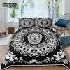 Home Living Luxury 3D Sugar Skull Bedding Set Floral Duvet Cover Pillowcase Queen And King Eu/Us/Au/Uk Size Comforter Bedding