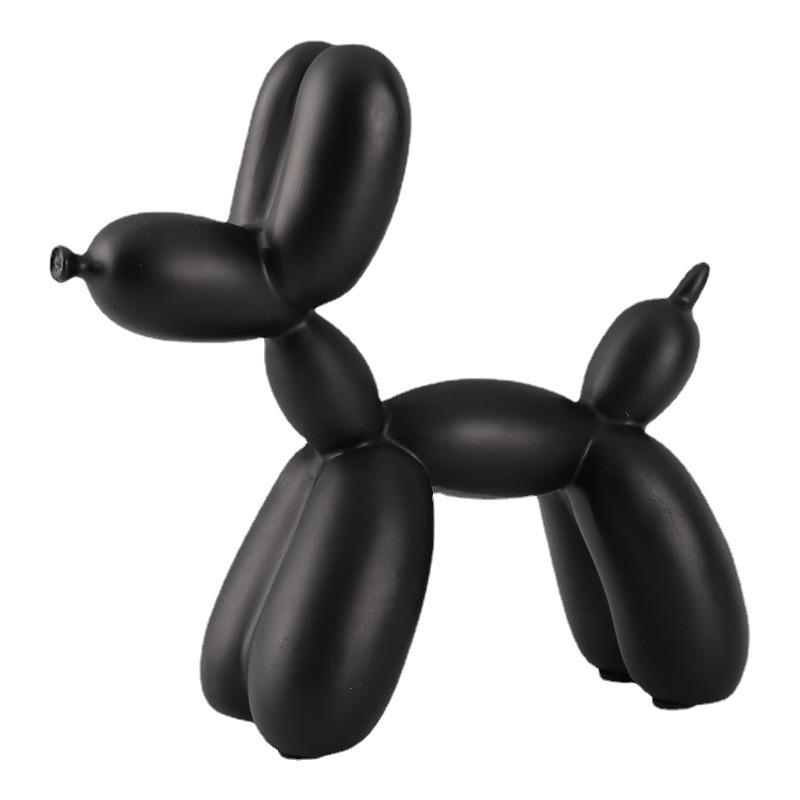 Modern Balloon Dog Resin Ornament for Home Décor - Ideal for Living Room, Entrance, TV Cabinet, Wine Cabinet, or Bookshelf.