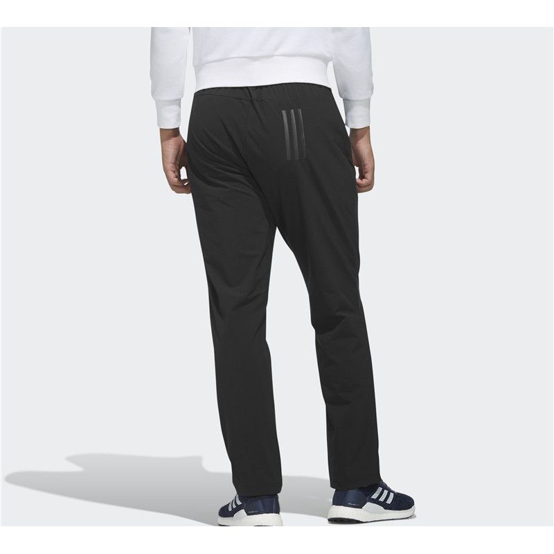 Adidas Woven Slim-Fit Running Pants Men Bottoms Black FM9425