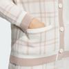 Adidas GolF 2024 F W Women GolF Pulley Fashion 3s Checked Cardigan Is4753