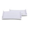 Wall Paint Edge Trimmer with Lockable Handle and Replacement Sponge Brushes