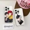 Amine W-WINDs BREAKERs Phone Case For IPhone 17 16 15 14 Plus 13 12 11 Pro Max Phone Back Cover Transparen