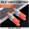 Non Slip Metal Clip Heavy Duty Spring Clip Portable Spring Clamps