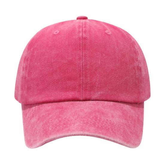Baseballpet Zachte Top Verstelbare Gesp Gewassen Verweerd Zon Hoed Retro Straatstijl Mannen Vrouwen Baseballpet