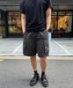 INTEMPOMOOD Tactical Banding Cargo Shorts_Charcoal