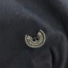 Aquascutum Stainless Collar Coat Navy Back Check Men's Used
