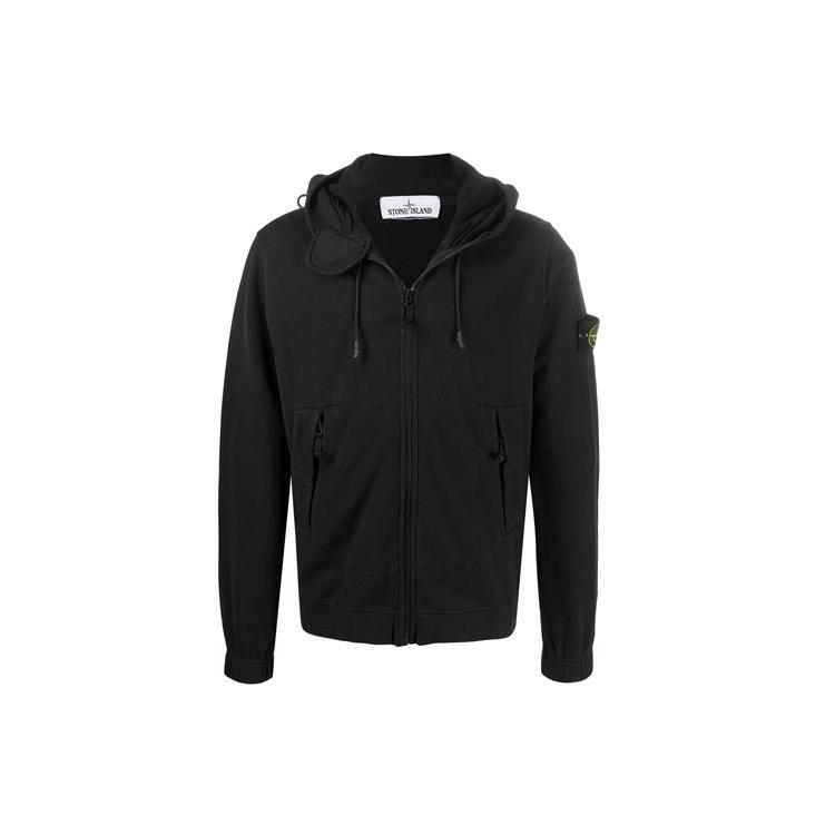STONE ISLAND Bluză de trening Bărbați Negru 731561420-C0029