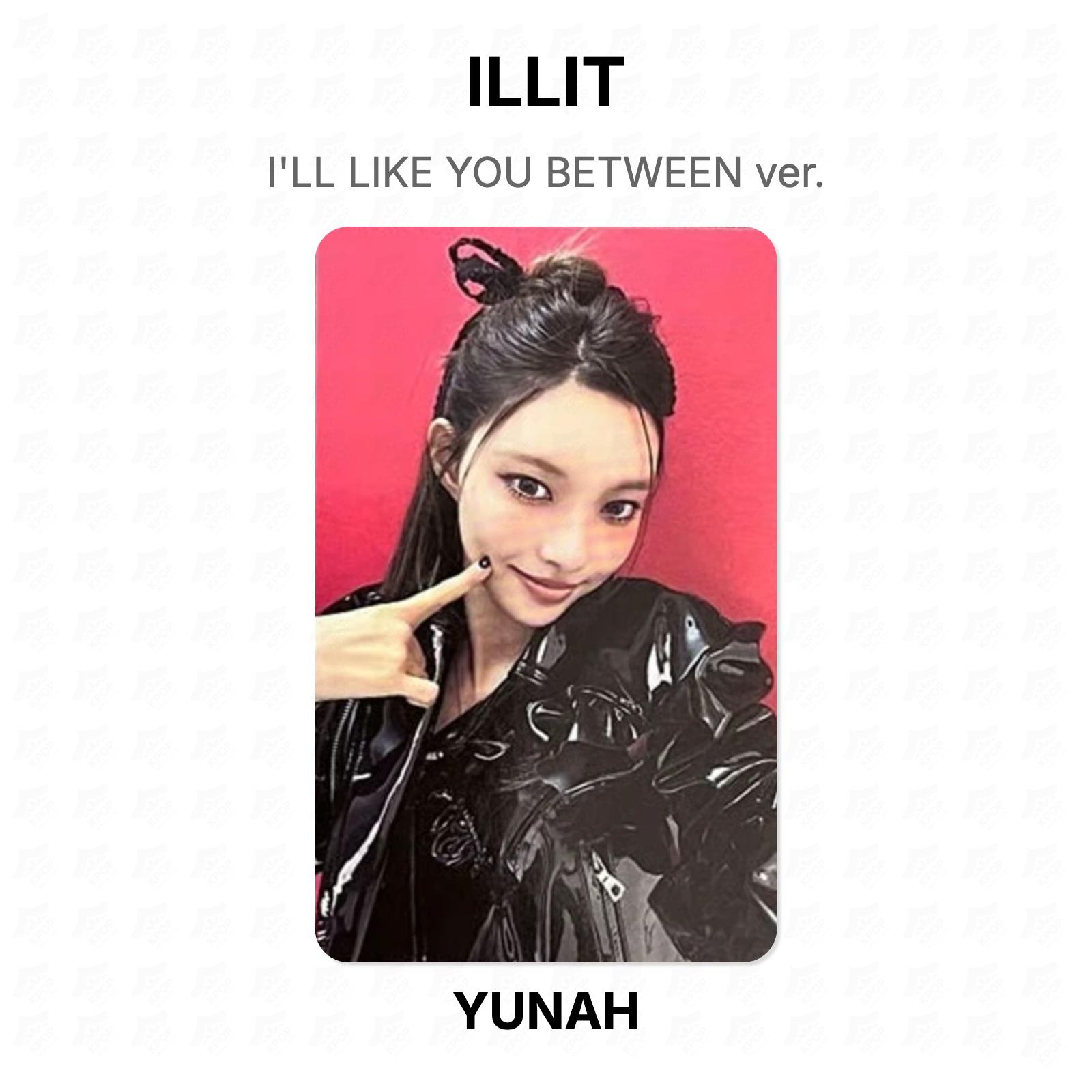 ILLIT I LL LIKE YOU BETWEEN ver. Official Photocard YUNAH 02