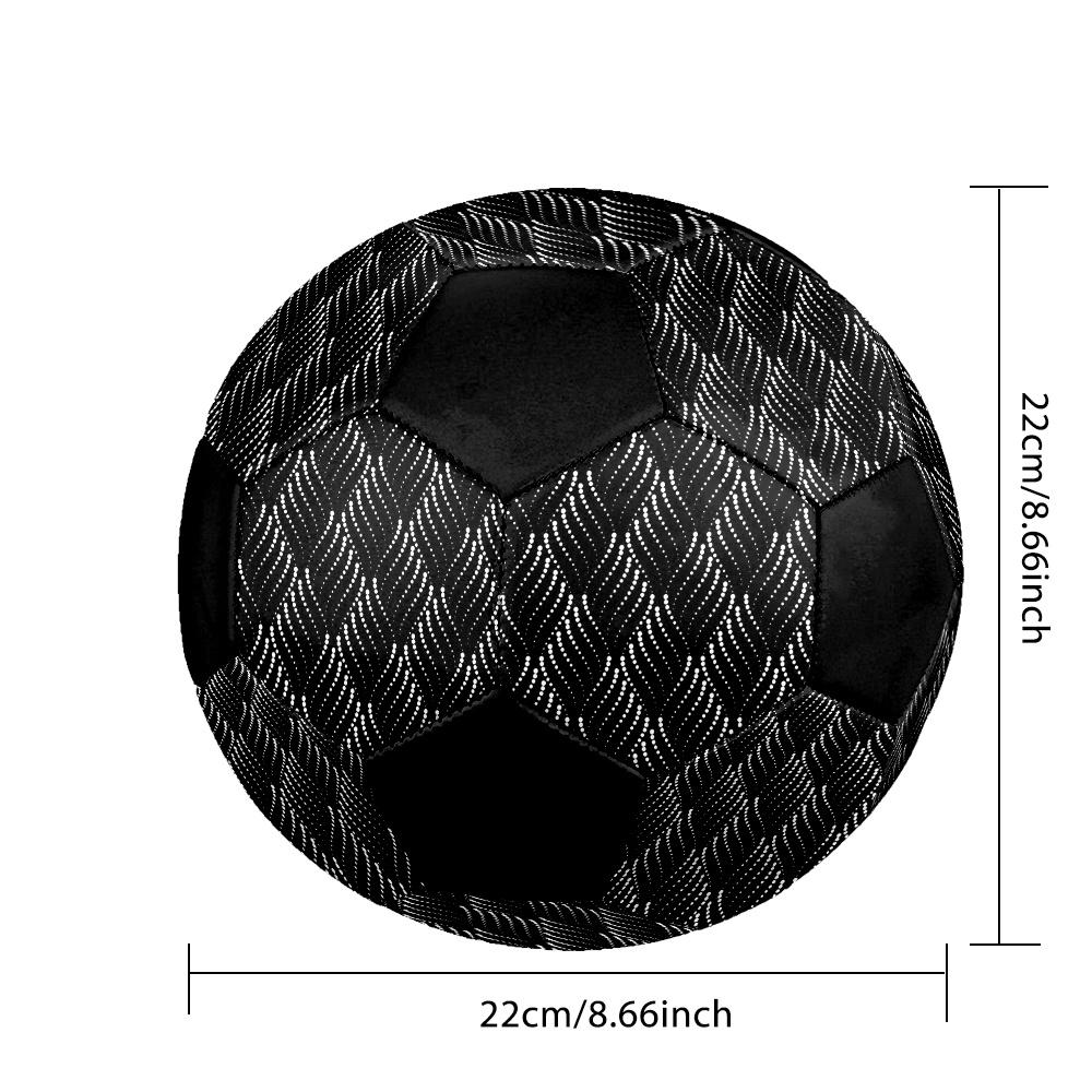 1pc Abstract Outdoor Sports Football, Size 5, Comfortable And Durable Feel,Gift yy83
