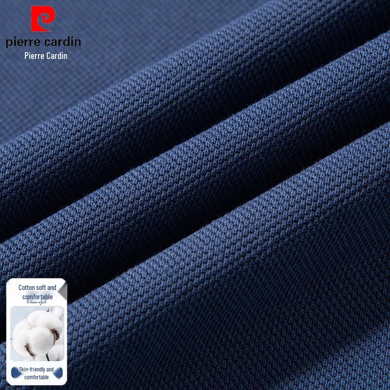 Pierre Cardin Men's Cotton Business Casual Short Sleeve Polo Shirt