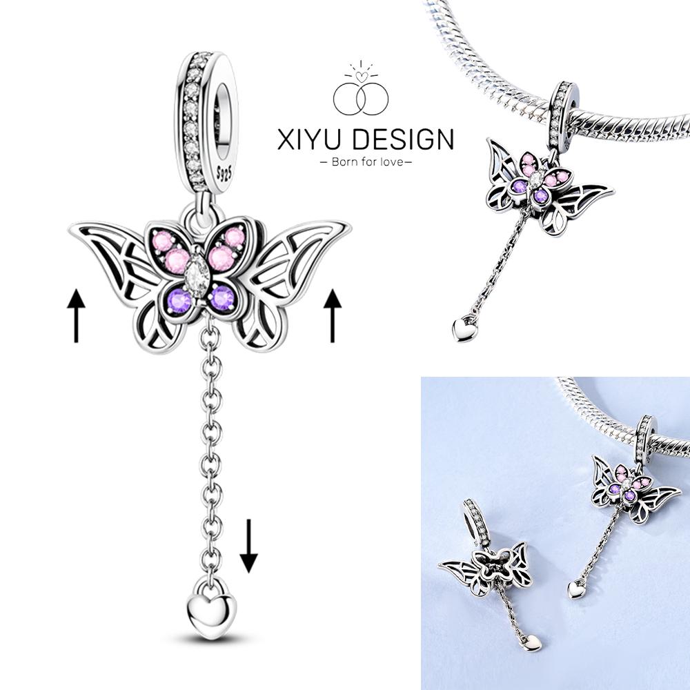 Copper Starry Night By Van Gogh Charms Bead Cz Zircon Whale Cat Pendant Fit Original Bracelet Necklace Diy Jewelry