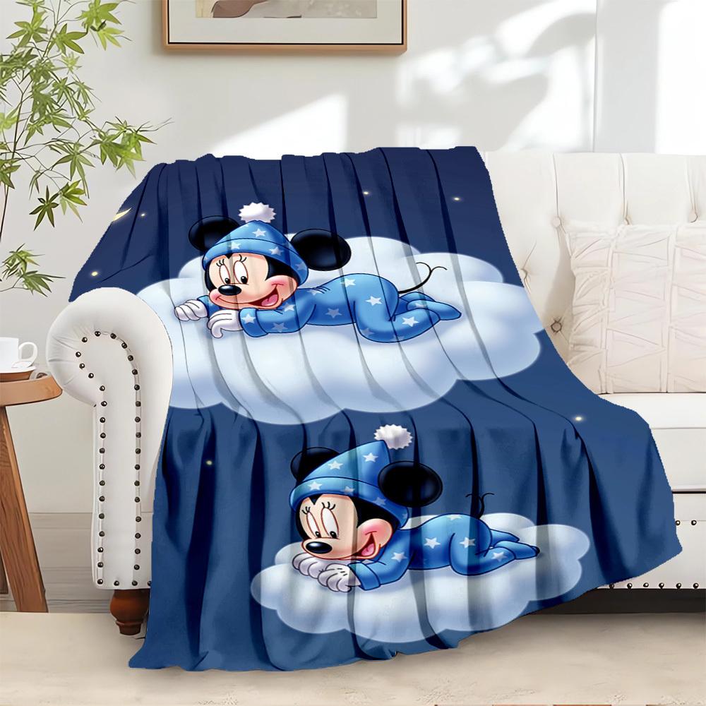 

1 PC Flannel Minnie Mouse Cloud Blanket - Soft and Cozy Bedding for, Perfect Gift for or Décor, Ideal for Couch Cover or Lap Blanketc243 130x150cm