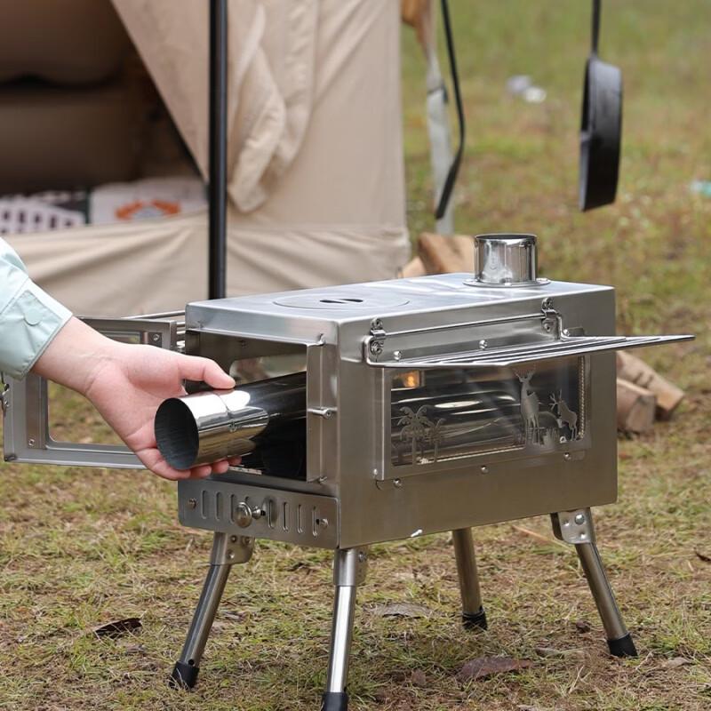 Portable Folding Wood Burning Camping Stove