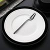 Stainless Steel Fruit Forks Pickle Forks Cocktail Salad Dessert Cake Forks Tableware For Banquet Party Seafood Dinner