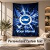 Tapestry Custom Name Text, Wall Hanging Tapestry Home Room DecorBrighton & Hove Albion Football