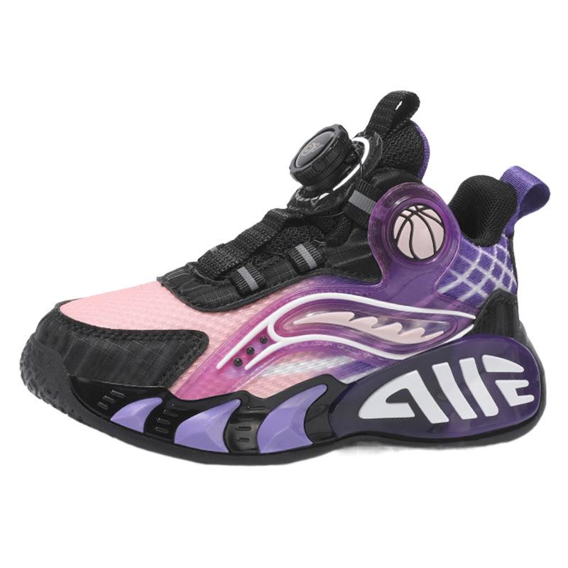 An Hydrogen fast joint girls' shoes 2025 spring new popular children's running sports shoes girls basketball shoes