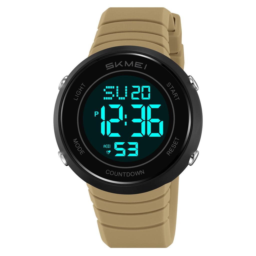 Electronic watch men's student party watch waterproof multi-function luminous outdoor sports electronic watch