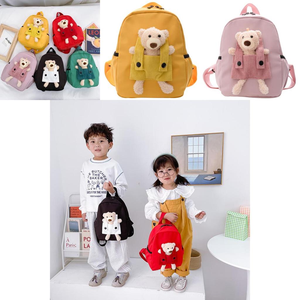Cute Animal Childrens Backpack With Multiple Designs And Nylon Lining For Preschool Use