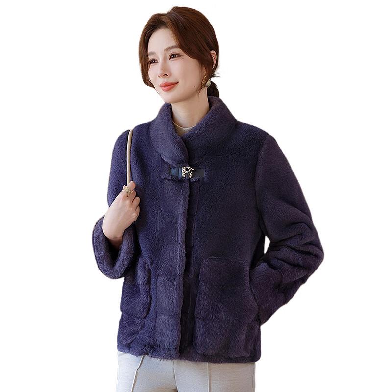 Ronghua Mama Age-Reducing Winter Mink Velvet Short Fur Coat