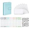 A6 Budget Binders Planner 6 Hole 8 Zipper Envelopes 2 Stickers In One  NoteBook Wallet  For Save Money Organizer  Cash System