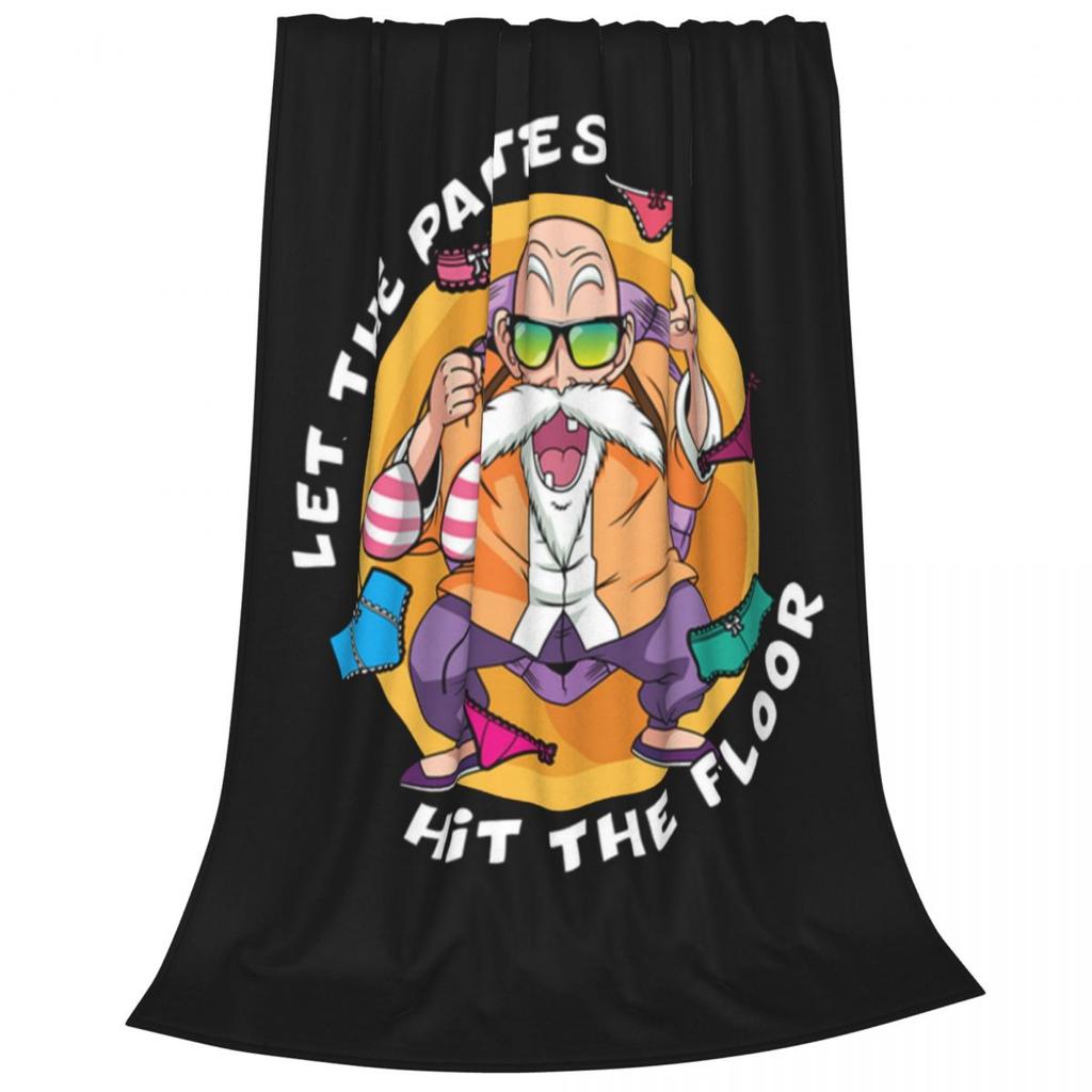 Gohan Blanket Dragon Ball Z Goku Vegeta DBZ Wool Awesome Warm Throw Blankets for Coverlet Spring Autumn