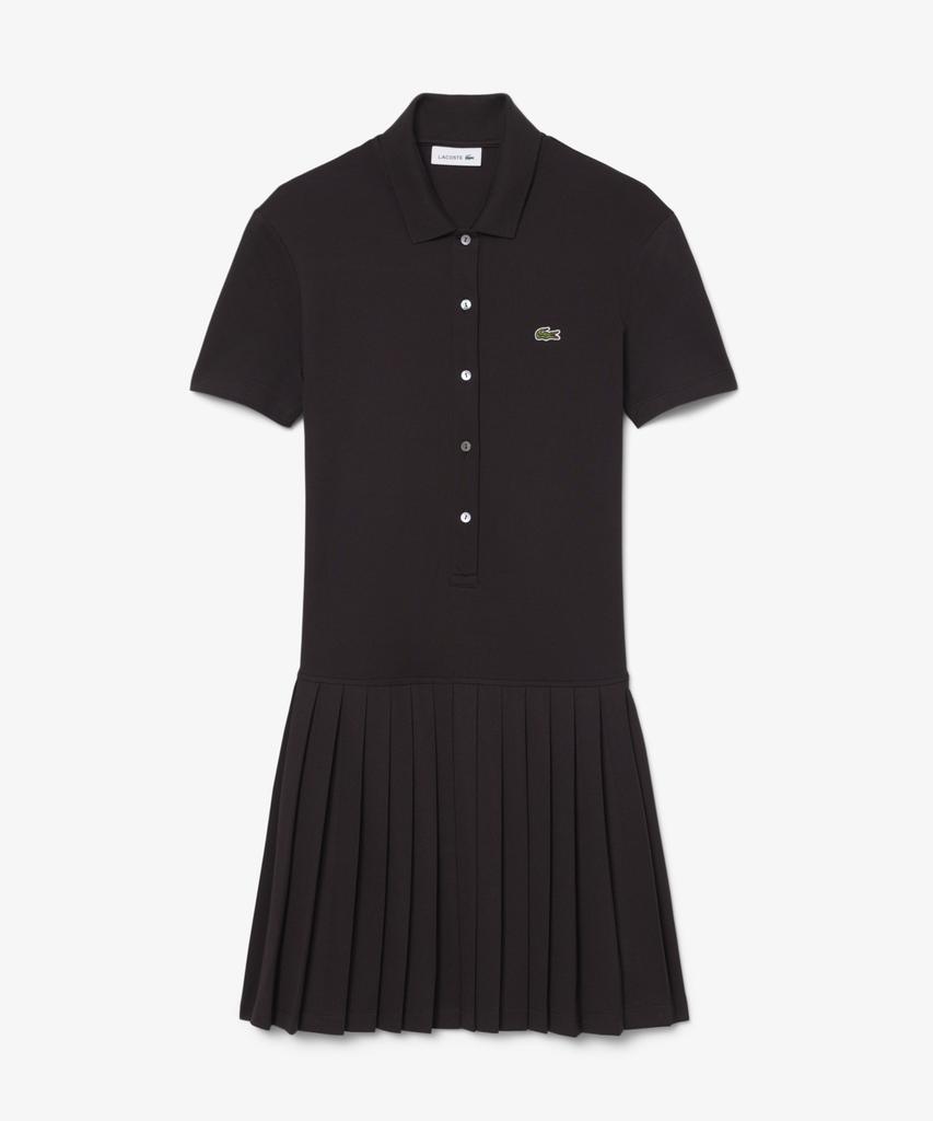 Lacoste Women'S Mini Pique Short Sleeve Polo Dress Ef8839-56G 3La