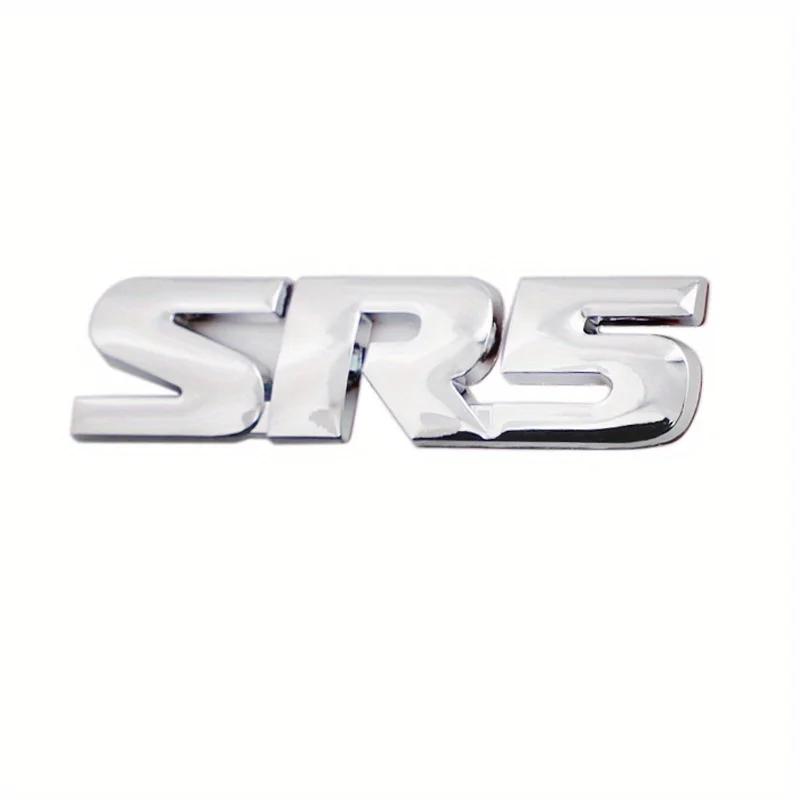 3D Metal SR5 Logo Emblem Badge Car Sticker Accessoriescar Tools Suitable for All Models