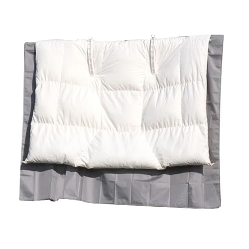 

Standard change: Large 240 x 160cm futon drying sheet made from durable polyester with storage bag, single or double size. Protects your futon from di