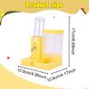 Hamster Water Bottle 2 In 1 with Food Container Leekproof Small Pet Supplies for Gerbils