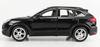Bburago Porsche Cayenne Diecast Model Car Scale CAYENNE Turbo 2010 1/24 (Black) [Used]