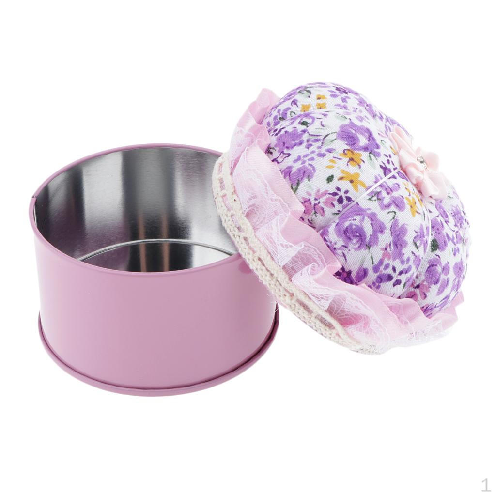 Cushion Pumpkin Pin Cushions with Sewing for Needlework - Pattern Floral